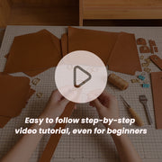 Leather Crafting Kit - Peak Bag